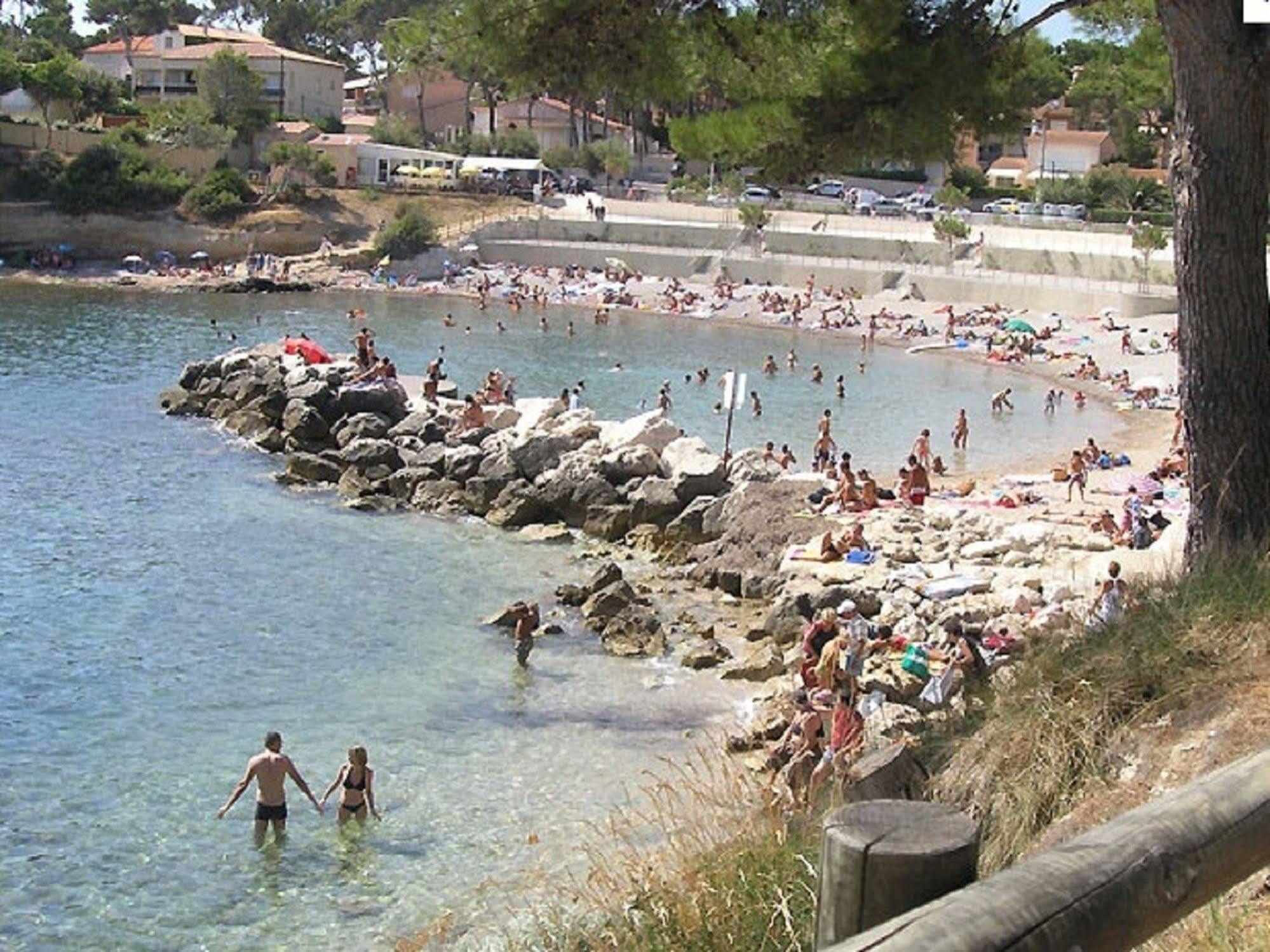 La Maisonnette De La Plage Du Rouet Carry-le-Rouet Zewnętrze zdjęcie